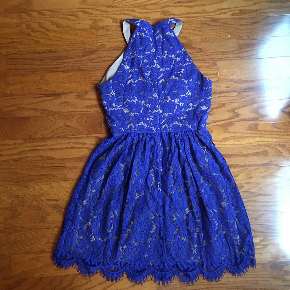 “HOST PICK” 🎉 NWT BCBGMAXIZRIA size  4 royal blue lace dress - Picture 5 of 8